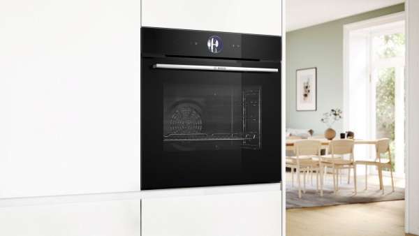 BOSCH HBG7764B1F Serie 8 Einbau-Backofen 60 x 60 cm Schwarz